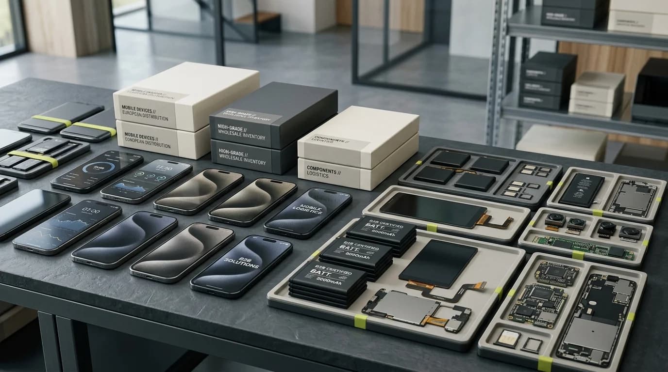 Maravo B2B Mobile Wholesale Inventory and Precision Hardware